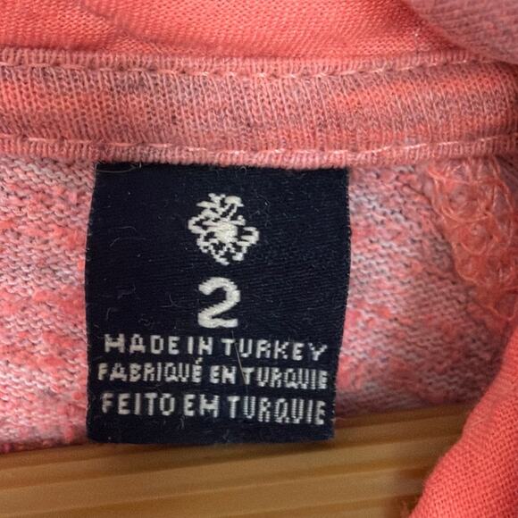 Maison Scotch Women's Hoodie Garment Dyed Terracotta Size 2 (M) Scotch & Soda - Picture 8 of 10